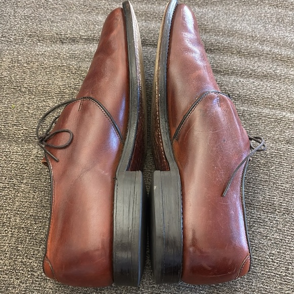 Allen Edmonds Durand Men\'s Brown  Leather‎ Oxford Lace Up Dress Shoes Size 9.5 D main image 6